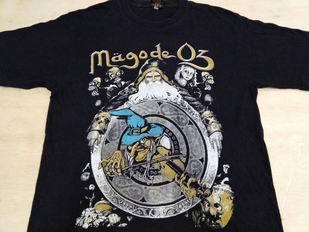

Vintage 90s Mago De Oz Band Short Sleeve Black S to 5XL Shirt ZL360 Unisex T-Shirt L