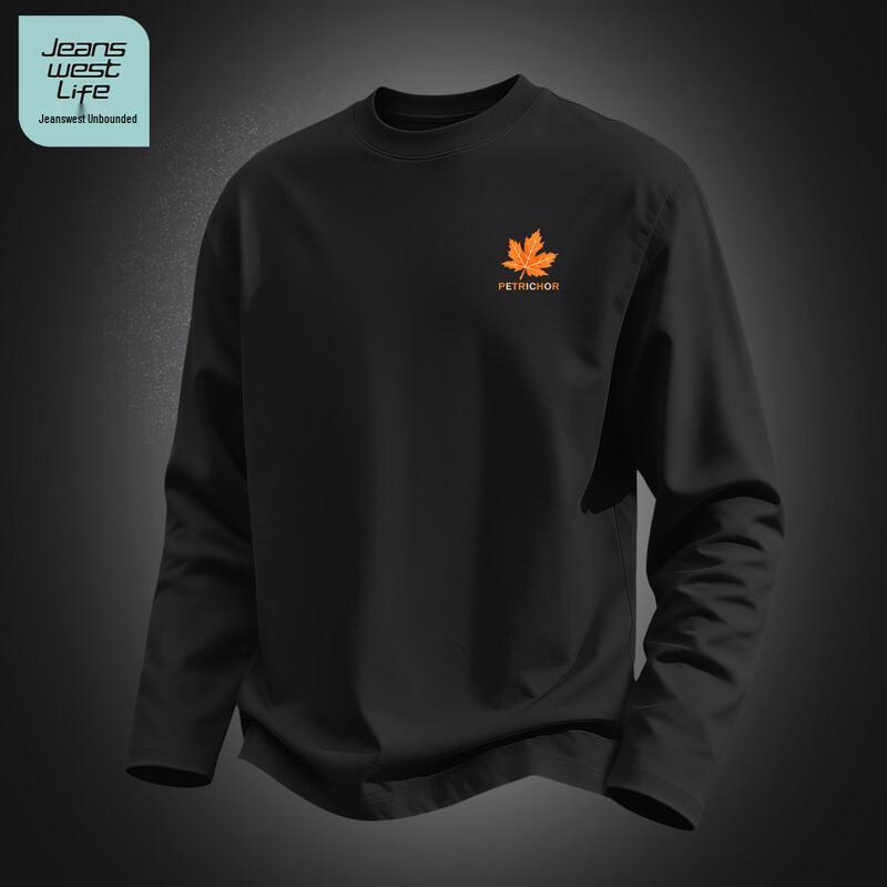 Jeanswest Life Men's Casual Long Sleeve Cotton Top