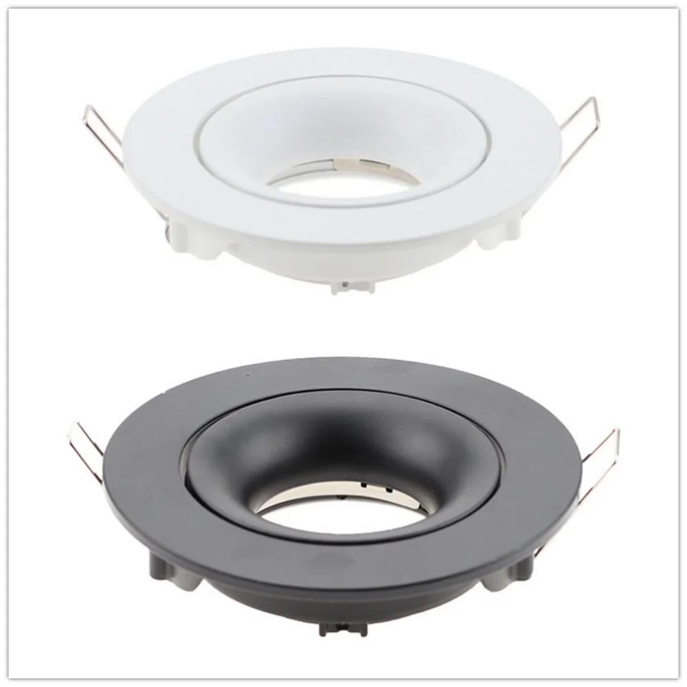 LED Downlight Recessed Ceiling Downlight  Socket Holder Dimmable Downlight LED Spot Light Spot Round Metal Satin GU5.3 GU10 MR16