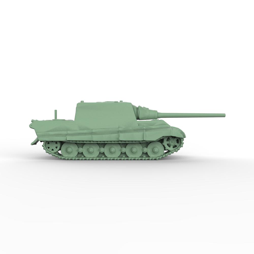 SSMODEL 1/200 Military Model Kit German Jagdtiger Tank Destroyer