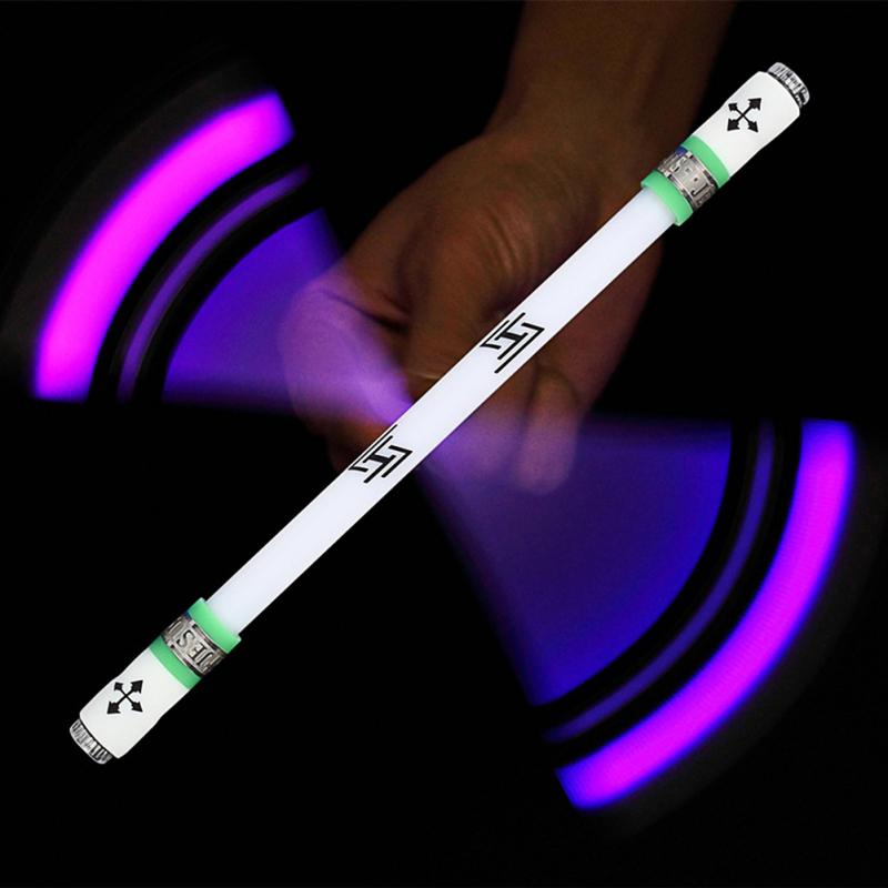 Children Colorful Special Illuminated Anti-fall Spinning Pen Rolling Pen