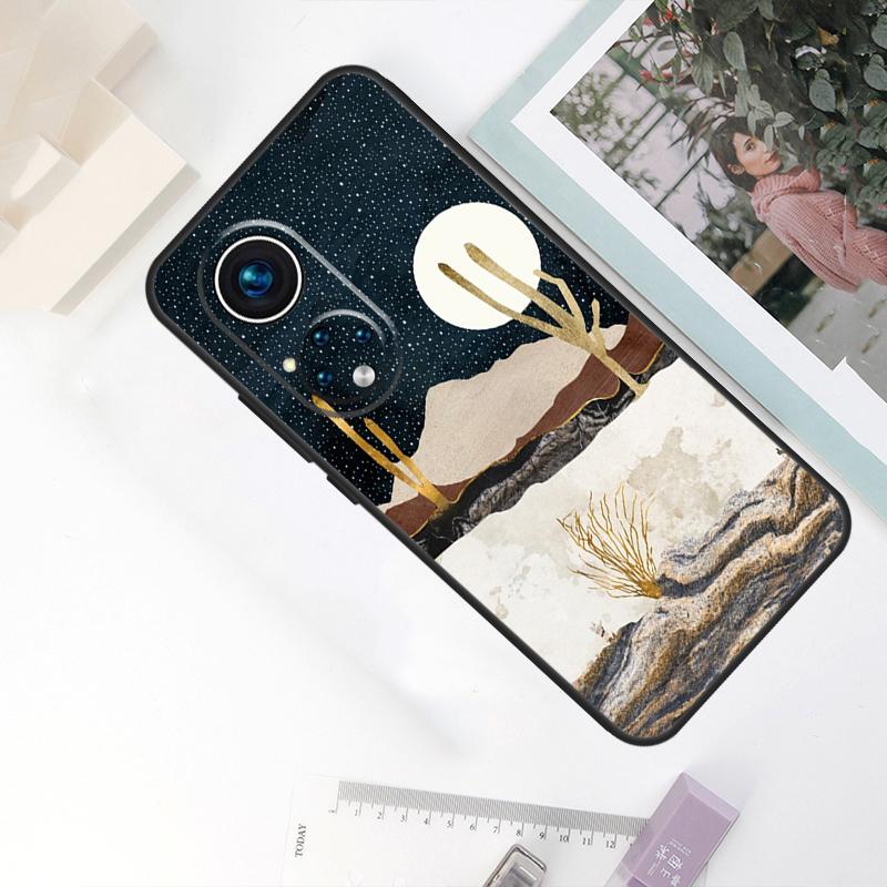 

Чехол «Лунное Сияние Лес Океан Звезды» для Honor Magic 7 Lite 5 6 Pro Чехол для Honor X9a X9b X9c X8a X8b X9 200 400 50 70 90 Honor X6a
