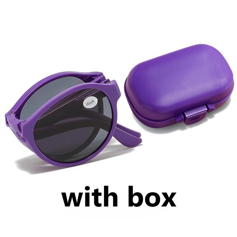 Men's and Women's New Foldable Reading Sunglasses Neutral Fashion Retro New Portable Presbyopia Glasses Sunglasses To +3.5+4.0