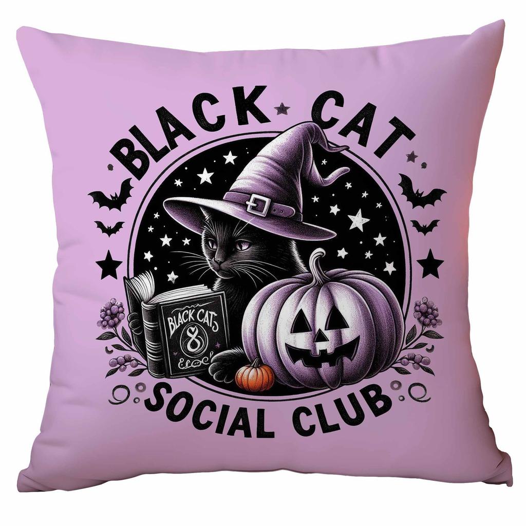 New Light Luxury Halloween Witch Pillowcase Home Festival Cushion Pillowcase Decoration