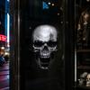 Creative Holiday Gifts for Friends Halloween Skull Static Window Stickers, Realistic Glass Decals, Waterproof PVC Stickers Clings, Removable