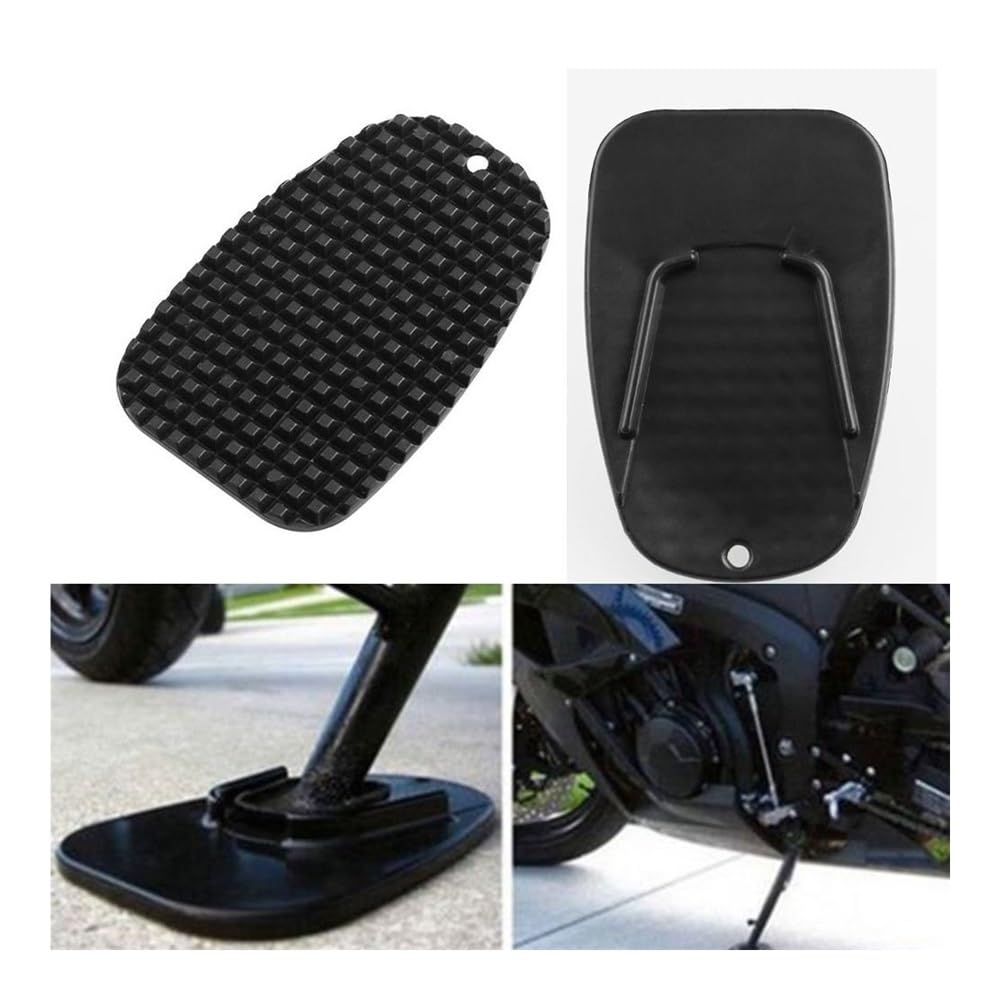 Extension Plate Side Stand Extension Universal Non-Slip Motorcycle Plastic Kickstand Side Kickstand Pad Bike Parking Plate Base