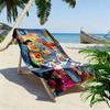 The Flintstones Cartoon Print Beach Towel, Large Soft Quick Dry Towel for Beach Camping Swimming