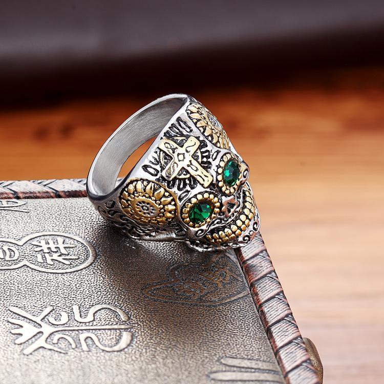 New Retro Punk Super Cool Mexican Day of the Dead Skull Man