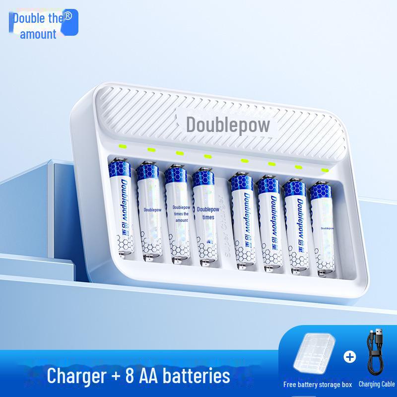 

Набор аккумуляторных батарей Нет. 5: Включает 8 аккумуляторов AA 1,2 В NiMH для игрушек, требуется одна зарядка C08 with 8 AA 1000 batteries синий/белый