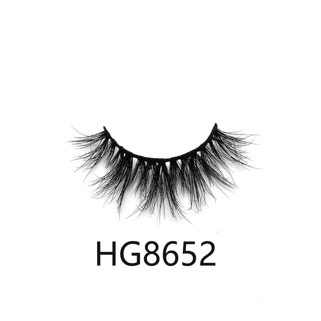 20mm Mink Hair False Eyelashes European And American Multi -Layer Thick Cross Curly Messy False Eyelashes