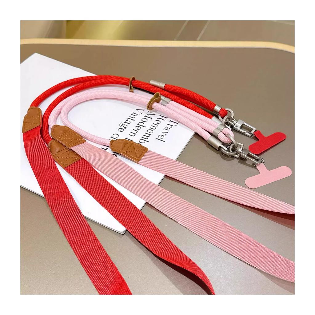 Wide shoulder strap Side back Mobile phone lanyard Crossbody adjustable high-end sturdy bag lanyard Outdoor travel anti-theft