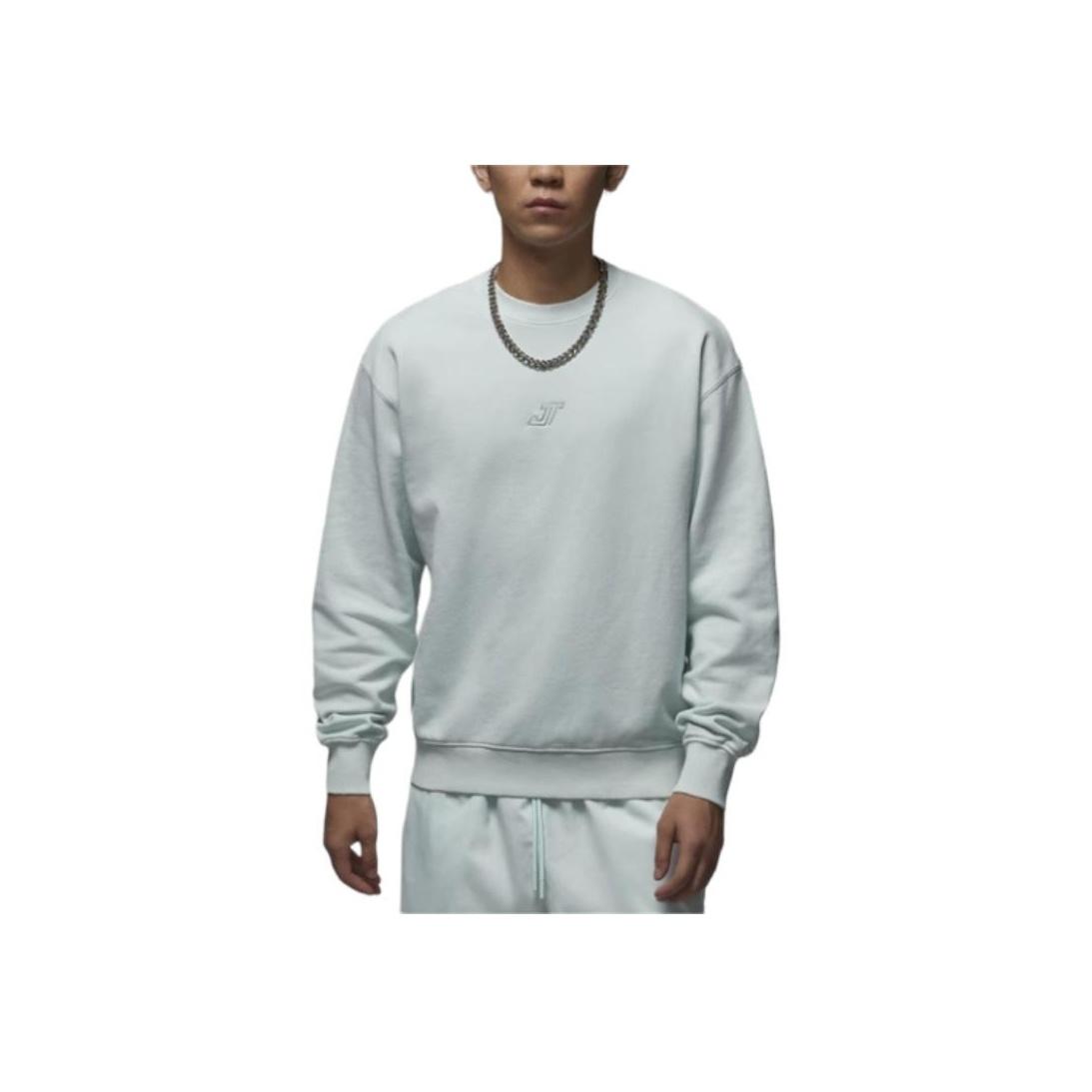 

Jordan Tatum Crew Neck Comfortable Casual Sweatshirt Men sweatshirt Light-Blue Gray HF7846-028 S