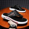 Fashion CYYTL Flip Flops Summer Mens Slippers Casual Shoes Beach Sandals Outdoor Slides Walking Comfort Designer Fashion Leather Luxury
