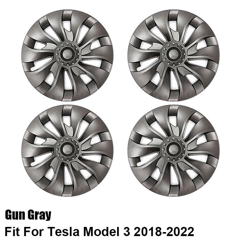 

Высококачественные 4 шт./компл. Автомобильные колпаки на ступицы подходят для Tesla Model 3 2018-2024 Защитные колпаки для колес Прямая замена Автомобильные аксессуары