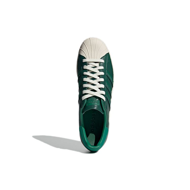 Adidas Originals Superstar 80S Comfortable Casual Durable Low-Top Sneakers Men Sneakers Green BD7368