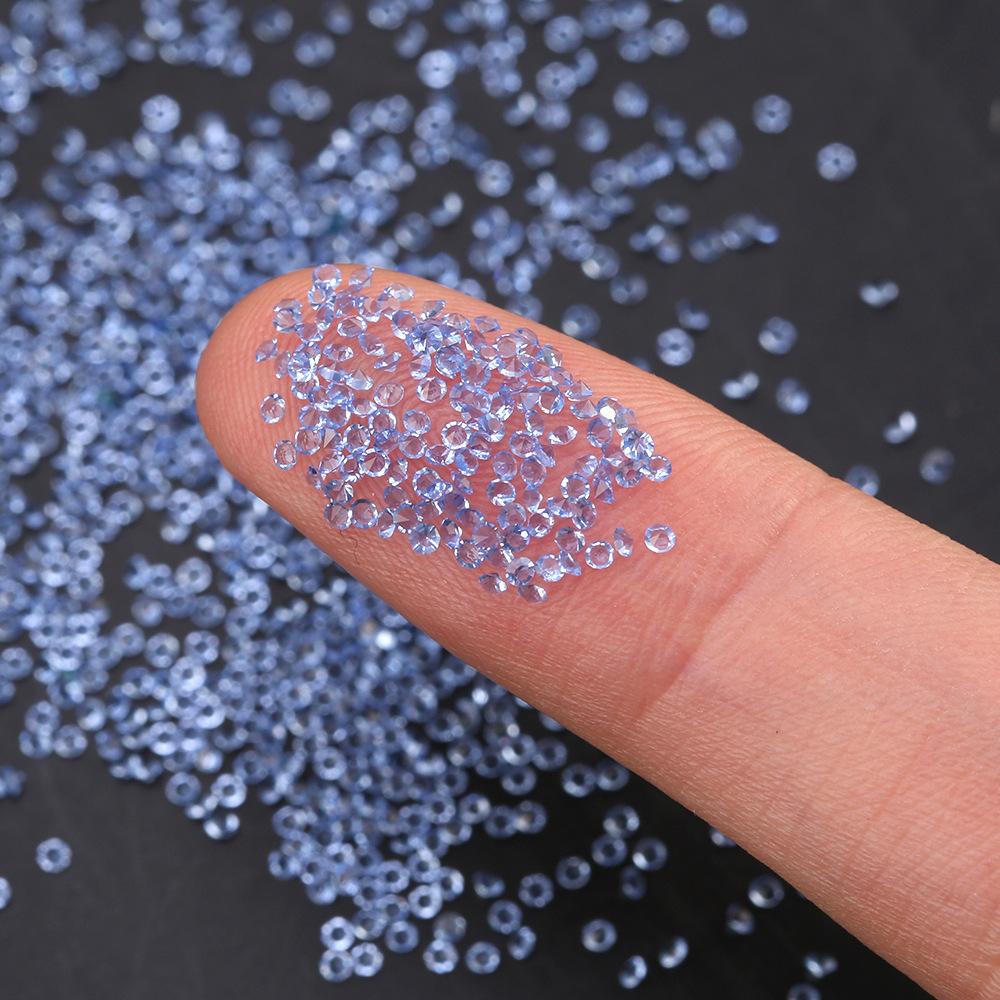Crystal Glass, Nail Art Micro-Diamond, Shiny 11-Color Pointed Bottom Rhinestone Nail Decoration Accessories