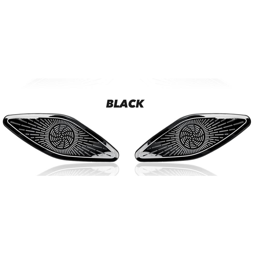 For Kia K4 2024-2026 Stainless Steel Material A Pillar Speaker Cover/Door Horn Cover Trim Interior Decor Car Styling Accessories
