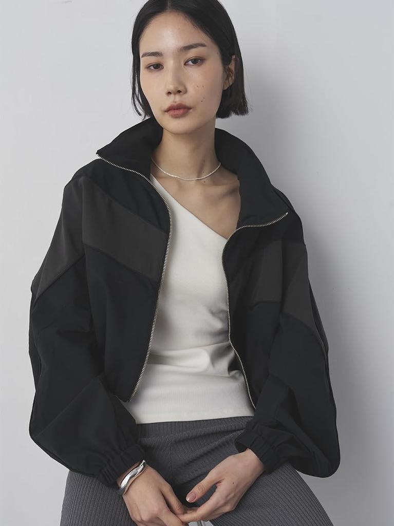 Top MWCT264024 WHT F [Miesloe] One-shoulder Cup-in Women's