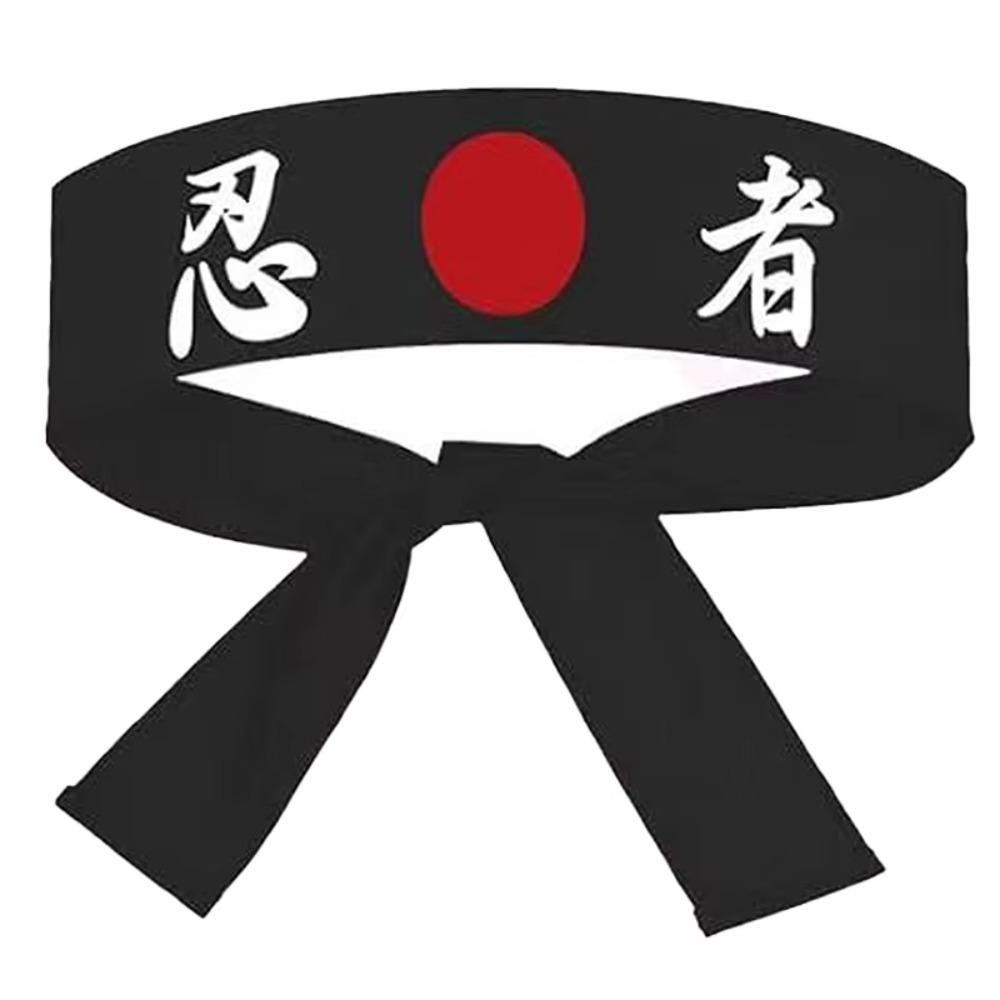 Hygroscopic Hachimaki Headband Breathable Sushi Chef Headbands  Sports Exercise