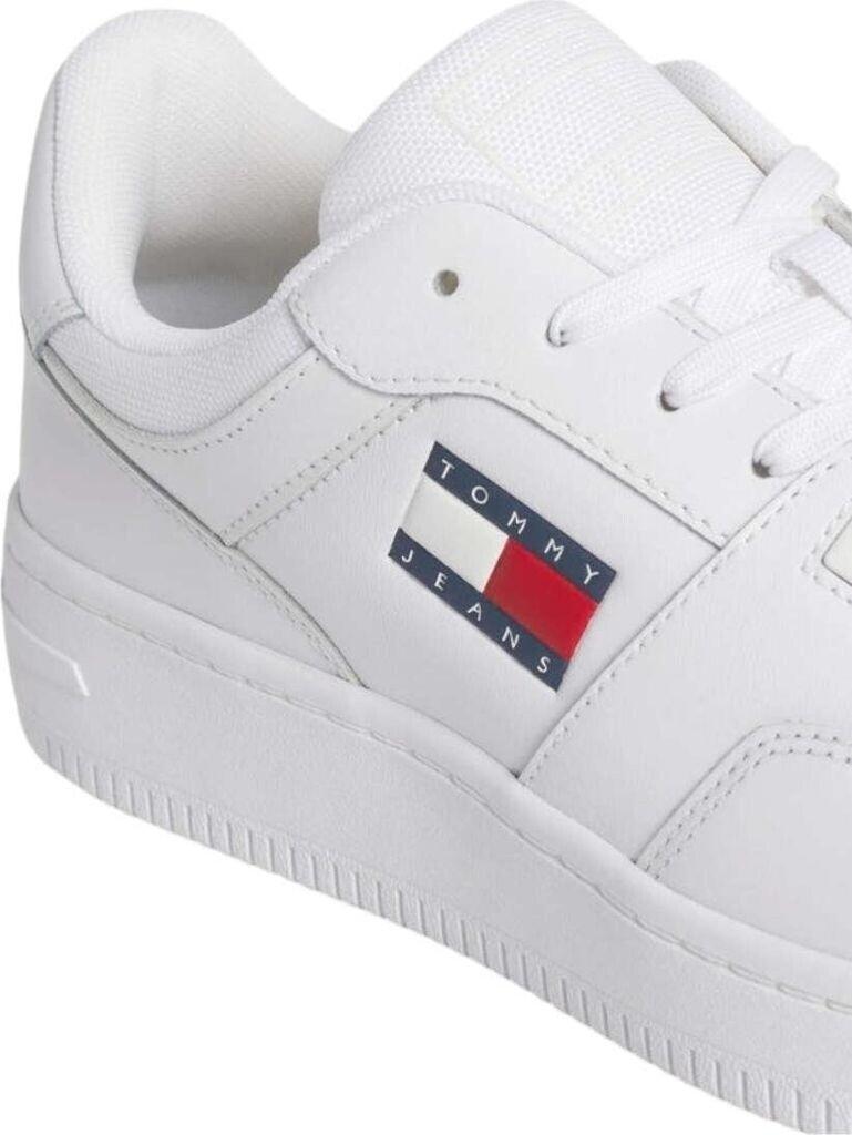 Кроссовки Tommy Hilfiger Retro Essential Leather Basketball Trainers white