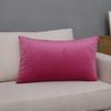 30X50/40X60/60X80CM Velvet Rectangular Throw Pillow Cover Large Size Waist Cushion Cover Decor Home Decorative Pillowcase