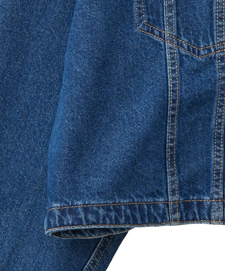 Music Denim Indigo [earth & Ecology] Outerwear, No-collar Jacket, Women's,