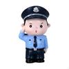 DIY Police Figurine Collection for Miniature Scene Decoration