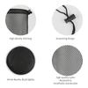 Black Golf Ball Pouch Bag with Durable Nylon Material Sports Mesh Net Bag Suitable for Mountain Climbing