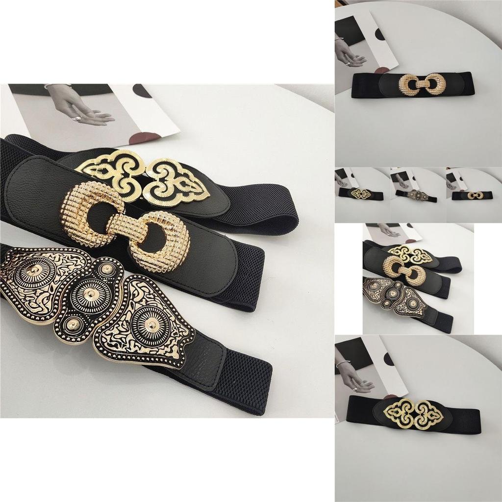 Ethnic Style Women's Decorative Waist Belt With Elegant Design For Retro Outfits