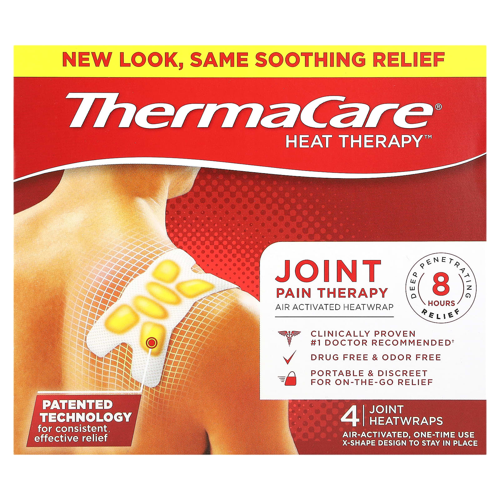 

Joint Pain Treatment, 4 Joint Heating Patches
