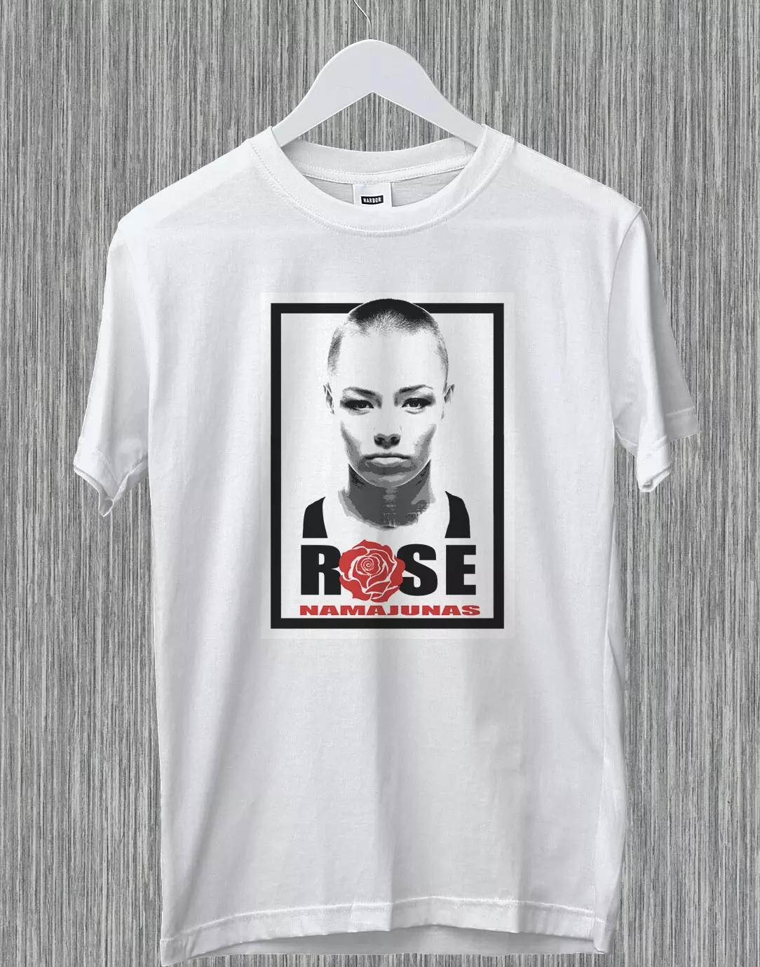 Rose Thug Namajunas Womens Mixed Martial Arts Fighter Champ Unisex 100% Cotton T-shirt Mens Tees Top Gift L
