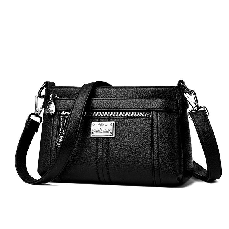 Multi-pocket Shoulder Bag, Retro and Lightweight, Mom Bag, Crossbody Bag