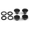Rear Window Glass Strut Hardware Kit Replacement Fit for Honda Civic 3Dr Hatchback 1992-1995 for Honda CRV 1997-2001 Durable Aluminum Repair Set
