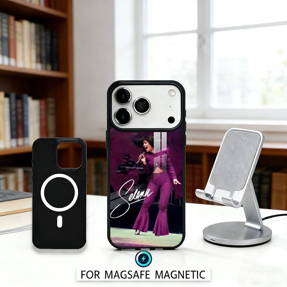 Sängerin S-Selena Q-Quintanilla 90er Jahre Handyhülle Für iPhone17,16,15,14,13,12,Pro,Max,Magnetisch Für Magsafe Kabelloses Laden