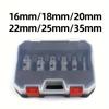 8-teiliges 16-35mm Legierungs-Lochsägen-Set - Bohrwerkzeug für Metallbearbeitung - Für Heimwerker & Profis - Ideales Geschenk für die Werkstatt