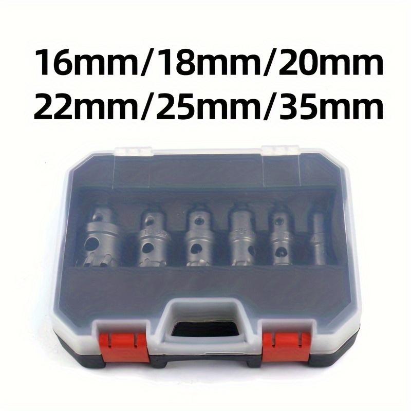 8-teiliges 16-35mm Legierungs-Lochsägen-Set - Bohrwerkzeug für Metallbearbeitung - Für Heimwerker & Profis - Ideales Geschenk für die Werkstatt