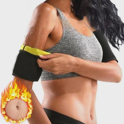 Set Fascia da Braccio e Manicotto in Neoprene Sudore da Donna per Yoga e Modellamento del Corpo