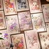 55pcs Secret Garden Playing Cards Floral Collectible Deck Literary Style Game Card Creative Stationery Gift
