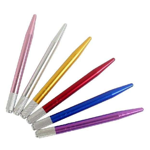 Xiaoyu 6PCS Manual Tattoo Microblading Pen Tattoo Machine Eyebrow Microblading Pens for Permanent Makeup Tattoo Supplies - Style1 Style1