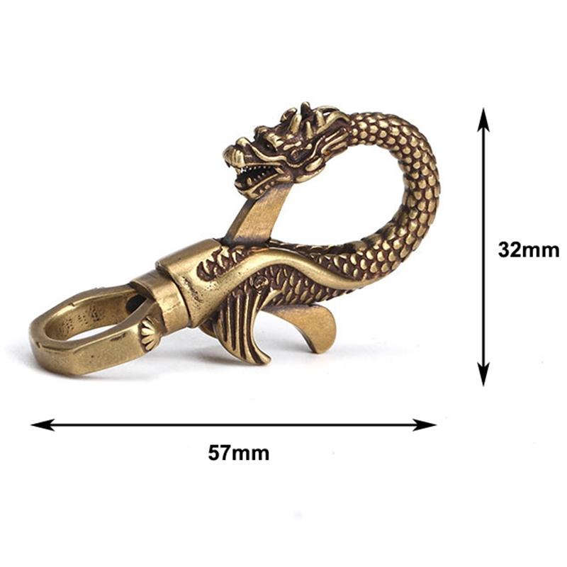 Living room Dragon figurine Miniature Keychain Ornament Household Desk