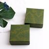 Camouflage Forest Jewelry Box: Green Necklace, Earring, Pendant, and Ring Storage