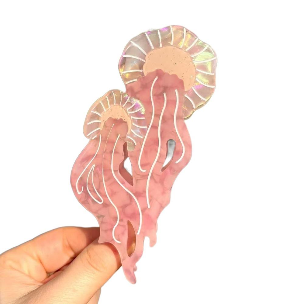 Korean Style Cartoon Animal Hair Clip Sweet Cute Shark Clip Lovely Jellyfish Hair Claw  Headdress