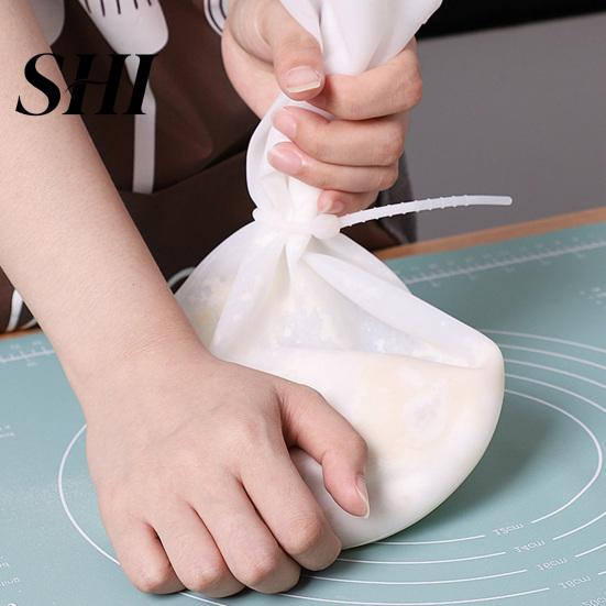 Meat Marinating Bag Silicone Kneading Reusable Food Grade Multifunctional Bread Pastry Odorless Dough Rolling Mixer Pouch Kitchen Baking Tool
