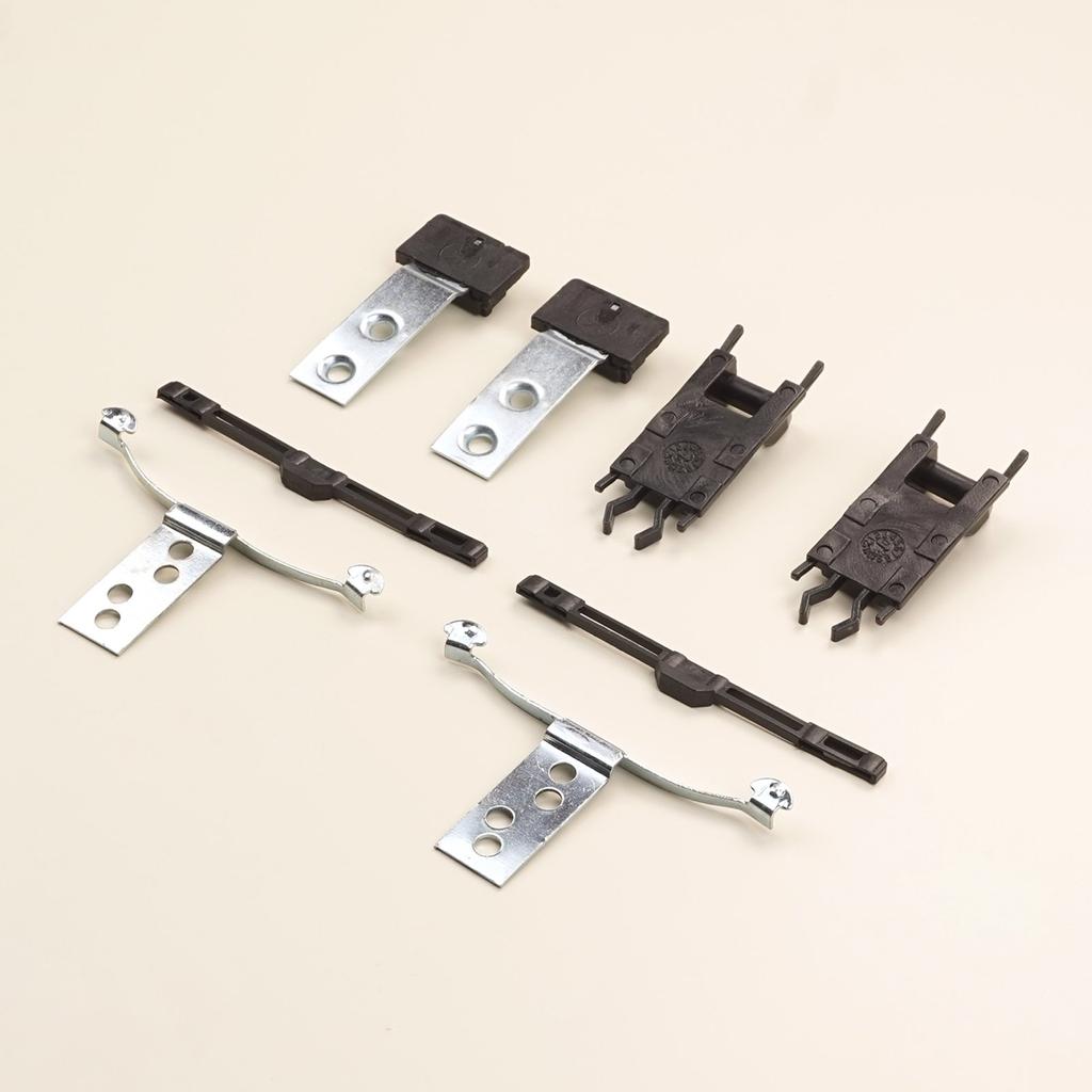 ESR511 8 Pieces Sunroof Shade Runner Slider Rail Trim Repair Clips for BMW 3 E46 1997-2003 Pre-Facelift 54138246027 54138246025
