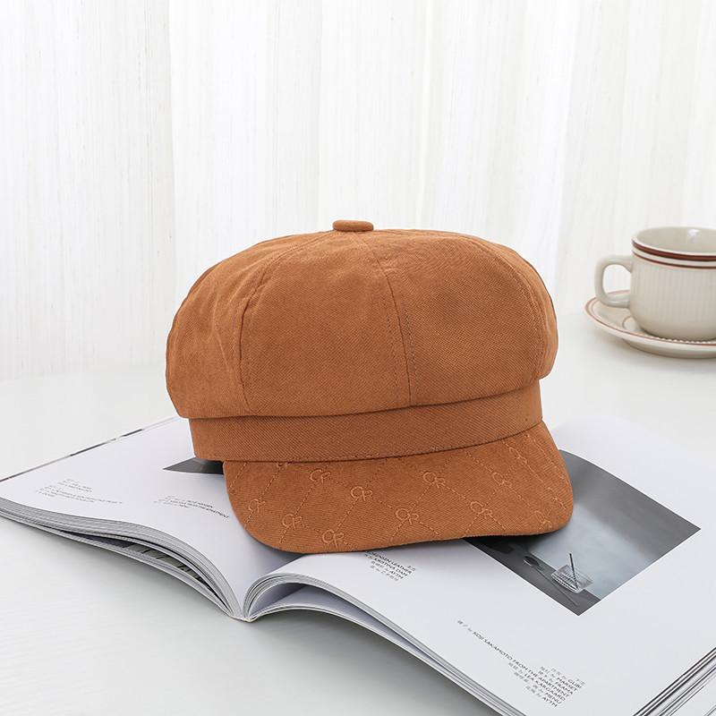 Women's Duck Tongue Newsboy's Octagonal Baseball Cap Spring And Summer Leisure Fashion Sunshade Beret Big Brim Outdoor Sports118