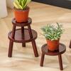 Soucoupe de pot de fleurs jaune rouge Support rond pour plantes Base de bonsaï de haute qualité Maison Bureau