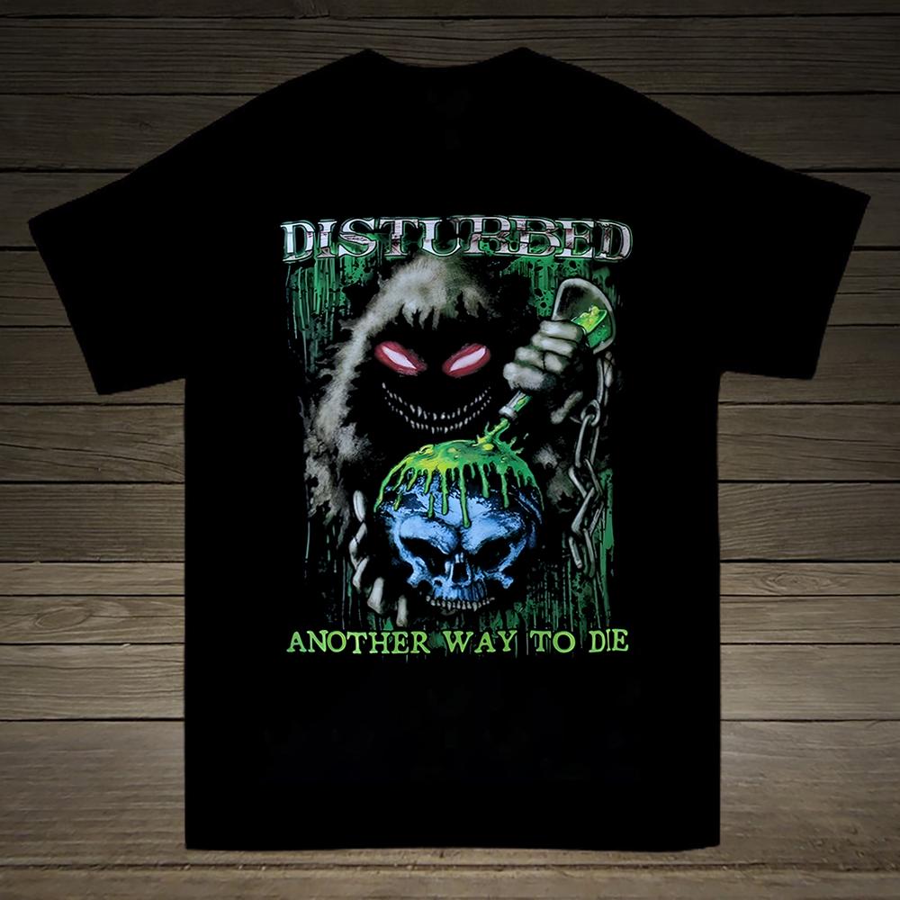 Rare Disturbed Band Cotton Gift For Family Black S2345xl Unisex TShirt S