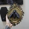 1 Stück Gotische Kunst Harz Gotisches Wesen Wandkunst Rostbeständig Tier Wanddekoration Vintage Wandbehang Gerahmt Taxidermie für Zuhause
