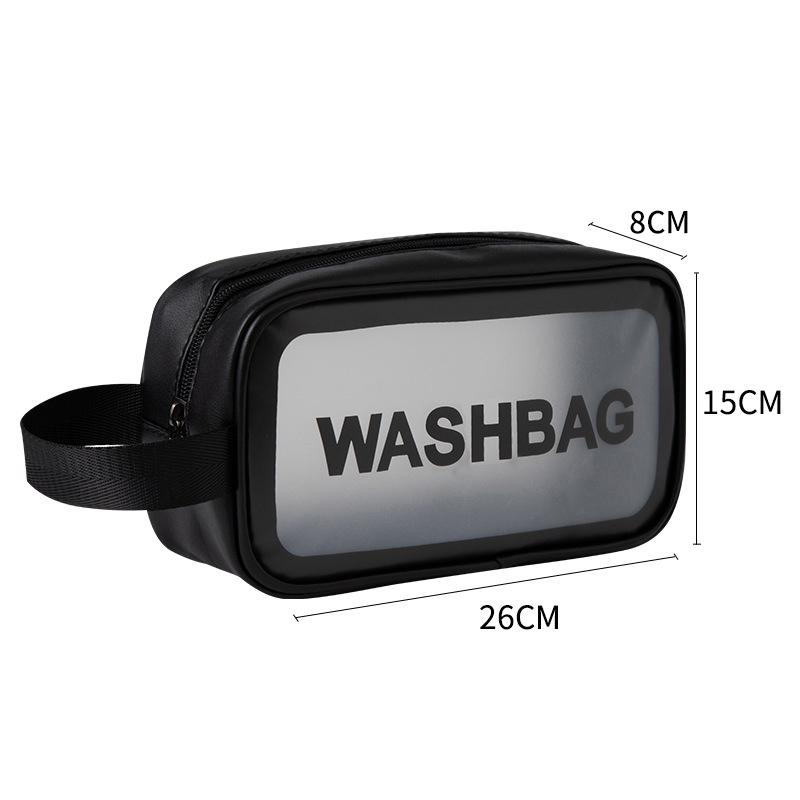Women Makeup Bag Transparent PVC Cosmetic Bag Travel Make Up Case Wash Bag Large Capacity Toiletry Organizer Pouch