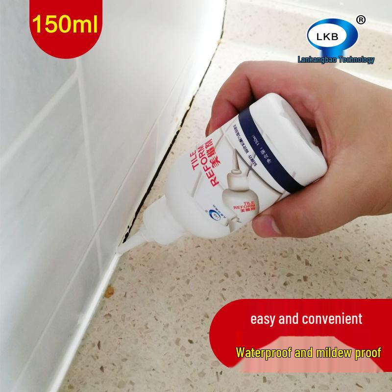 Water-based Tile Sealant: Mildew-Proof, Waterproof Filler for Floors and Walls